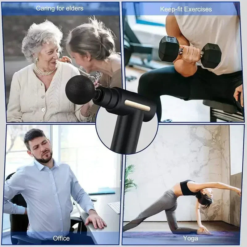 Fascial Massage Gun Multifunctional Electric Percussion Pistol Massager