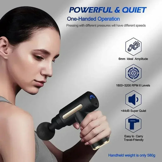 Fascial Massage Gun Multifunctional Electric Percussion Pistol Massager
