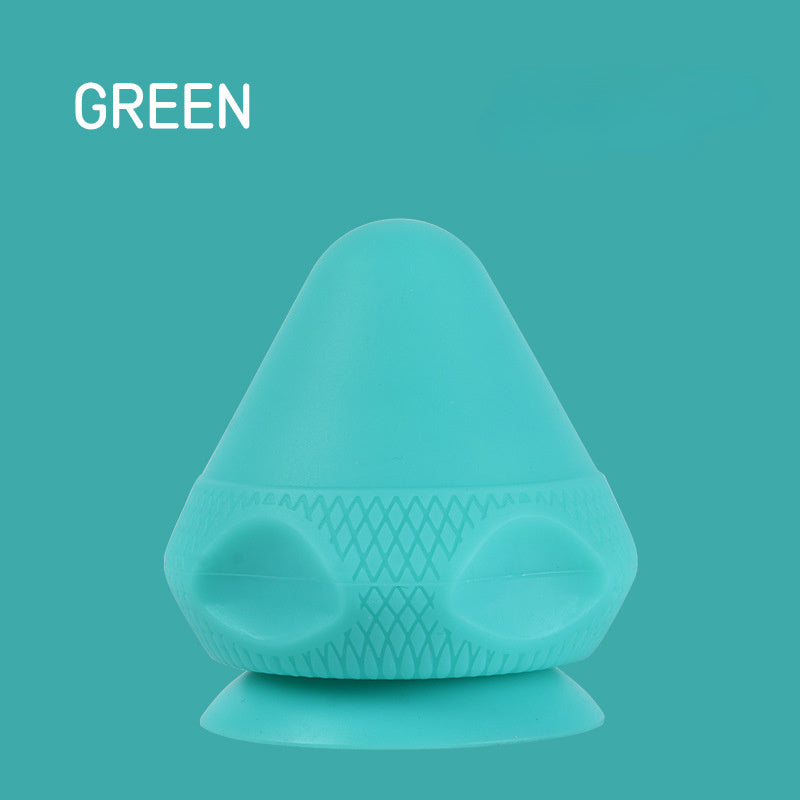 Silicone Massage Cone Solid Adsorption Ball