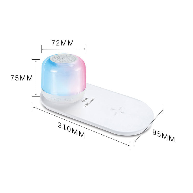 Night Light Charger 3 In 1 With Bedside Lamp