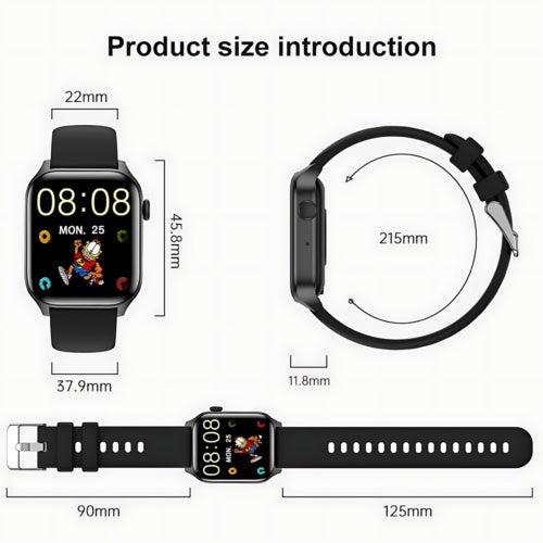 Smart Watch Women Men Fitness Tracker Heart Rate