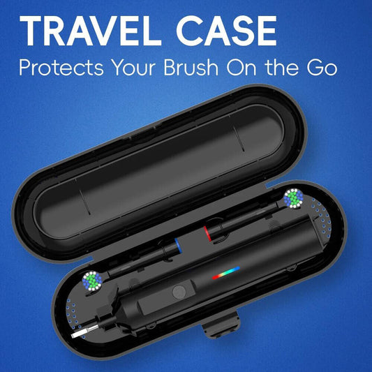 Toothbrush Electric Rechargeable Pro Rotating Brush Heads Timer Modes USB